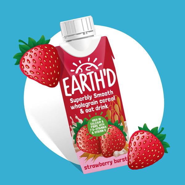Strawberry Burst Cereal & Oat Drink - 15 Pack